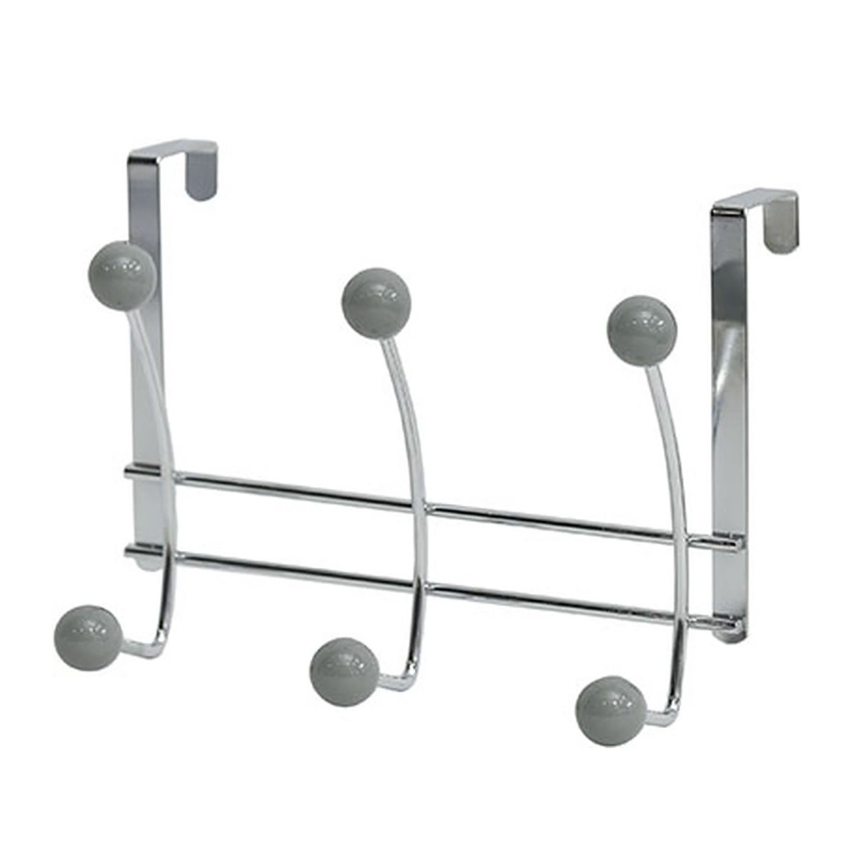6-Hook Over-the-Door Hook Rack 9604180